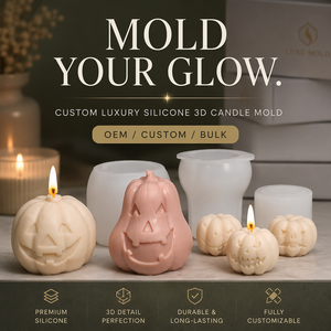 Molde <span class=keywords><strong>para</strong></span> hacer velas 3D <span class=keywords><strong>de</strong></span> <span class=keywords><strong>silicona</strong></span> <span class=keywords><strong>de</strong></span> lujo personalizado, forma <span class=keywords><strong>de</strong></span> calabaza <span class=keywords><strong>para</strong></span> regalos del día <span class=keywords><strong>de</strong></span> Halloween <span class=keywords><strong>para</strong></span> tarros <span class=keywords><strong>de</strong></span> resina y cera, herramientas <span class=keywords><strong>para</strong></span> pasteles - Product Image 1