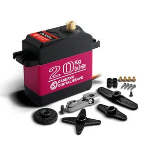 DSSERVO Wasserdichter Servo 20KG Metall getriebe Digitaler Servomotor DS3218 Für 1/8 1/10 1/12 RC Cars Baja