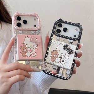 เคสป้องกันโทรศัพท์กรอบเพชรสำหรับ iPhone 17 PRO MAX 16 15เคสลายการ์ตูนแมว KT น่ารักใหม่ล่าสุด - Product Image 6