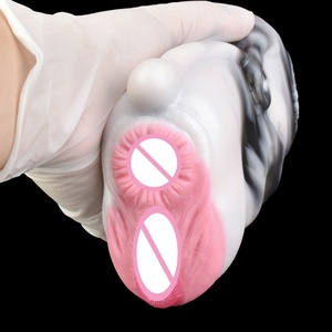 YOCY Cow's Vagina Male Masturbator Pocket Pussy Fantasy Vaginal Anal Dual Channel Cow Vaginal Animal Vagina Sex <b>Toys</b> <b>for</b> <b>Men</b> - Product Image 5