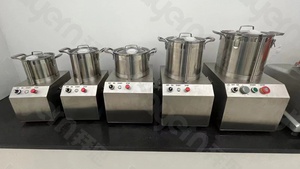 เครื่องบดสับอเนกประสงค์สแตนเลส เครื่องยัดไส้เจียวซี เครื่องบดกระเทียมพริกไทย เครื่องยัดไส้ผัก - Product Image 6