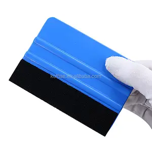 Ferramenta em vinil para envoltório de carro, tinta envoltória, azul, squegee