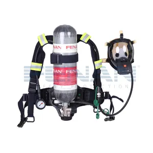 CE EN137 Approved Emergency Rescue Fire Fighting SCBA With HUD