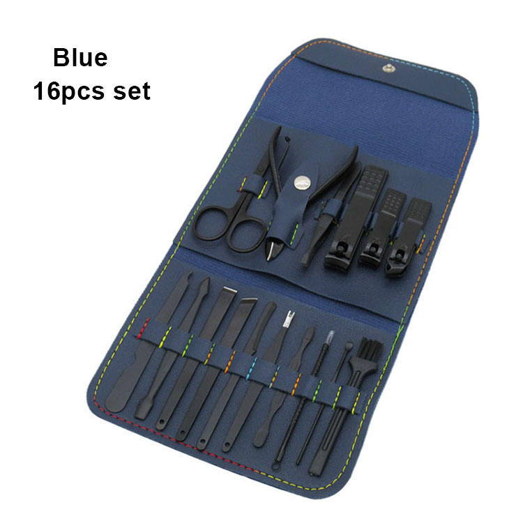 ชุด 16 ชิ้น--สีฟ้า