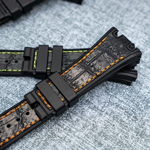 Bracelet de montre en silicone de qualité supérieure, 26 mm, bracelet de montre en silicone pour montre AP 15400 15500 26331 GGShock GA2100 - Product Image 6