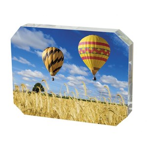 Plateaux décoratifs en verre de formes octogonales et rectangulaires - Product Image 2
