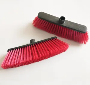 cheap Chile black color plastic broom head with soft broom hair