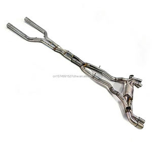 BMW M8 <span class=keywords><strong>F91</strong></span> F92 F93用GDRステンレス製ミッド＆リア電子バルブ付きエキゾースト、調整可能なサウンド、パワーブースト、工場直送 - Product Image 3