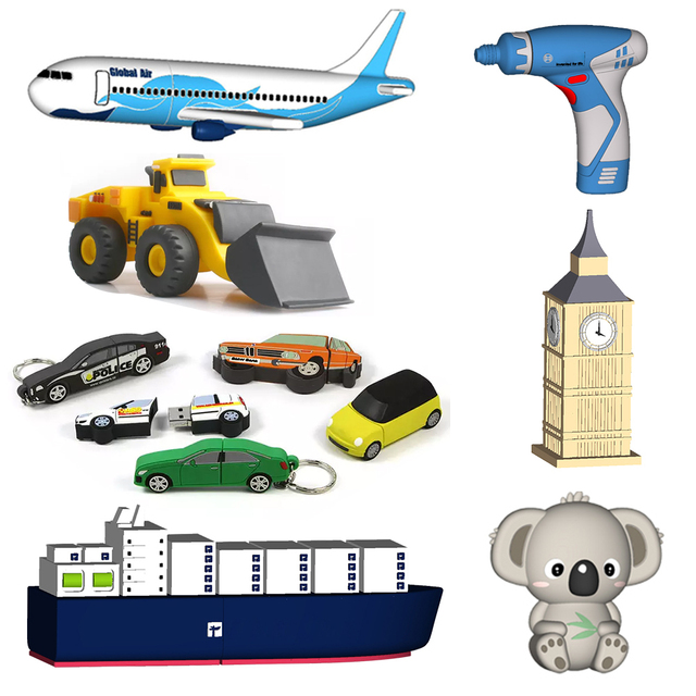 CWC Custom USB Stick PVC Flash Drive Pen Drive Rubber USB 3.0 Flash Drive 16gb 32gb Memory Stick Corporate Gift Usb Stick