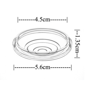 Cubierta de Válvula de Silicona para Extractor de Leche Materna QG 03, Forma Circular, Accesorio Portátil - Product Image 3