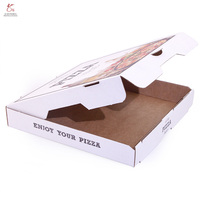 Boîte en papier jetable pour pizza, dessert, nourriture, prix bon marché, boîte d'emballage pour sushi, hamburger, pain, tarte aux œufs, sandwich avec logo