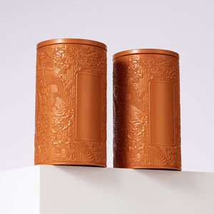 Confezionamento di tè sfuso di lusso con stampa personalizzata in metallo aderente con coperchio - Product Image 6