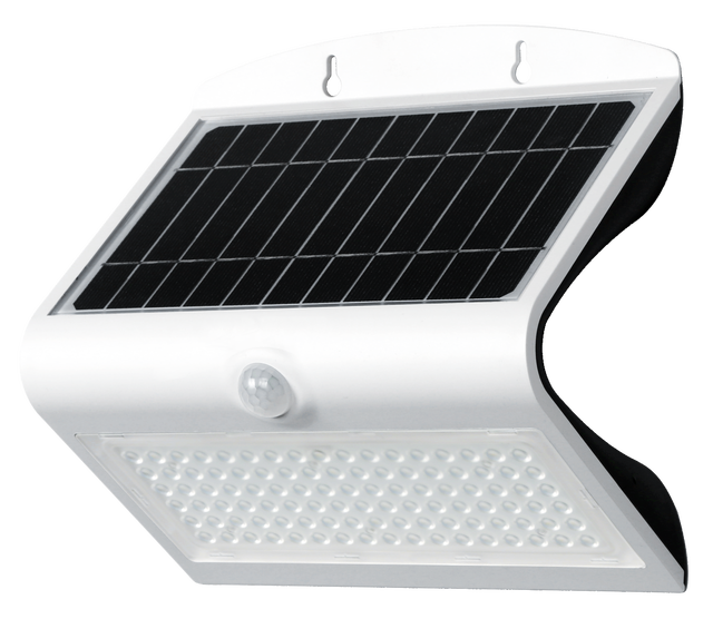 LEAD Solar Powered Wall Light with Double-sided Luminescence Design Outdoor Waterproof 3-Year Warranty for Garden Fence Wall