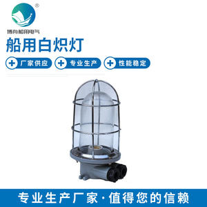 ไฟเรือแบบหลอดไส้ DC-6 12V กันฝน กันน้ำ สำหรับเรือ งานกลางแจ้ง ผลิตจากพลาสติก PC ได้รับการรับรองมาตรฐาน CCS - Product Image 1