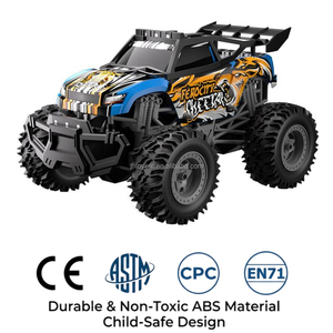 Camions RC tout-terrain 2,4 GHz pour escalade sur rochers, voitures jouets tout-terrain, échelle 1/14, véhicules monstres résistants aux chocs avec éclairage - Product Image 1
