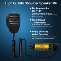 Microphone portable de remplacement HM-118 HM-118N à 8 broches pour radio mobile IC 2200H 2300H 2730 2800 V8000