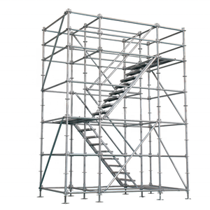 Высококачественные стальные складные лестничные строительные леса - Product Image 1