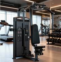 Ensemble d'équipements de musculation professionnels Merich Fitness, machine réglable en acier pour pressoir pectoral et extension dorsale, pour l'entraînement des bras et des jambes