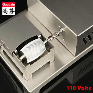 Machine à peindre les bords du cuir à entraînement électrique à un seul côté, équipement de peinture pour le cuir, 110V - Product Image 6