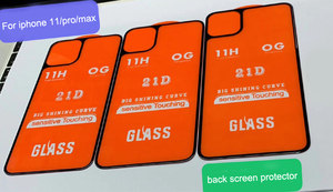 Per il <span class=keywords><strong>iphone</strong></span> <span class=keywords><strong>11</strong></span> pro max copertura completa 21D <span class=keywords><strong>vetro</strong></span> temperato anteriore posteriore della protezione dello schermo - Product Image 3