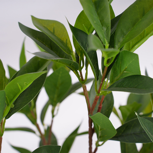 Árbol Artificial de <span class=keywords><strong>Laurel</strong></span>, Arbustos de Plástico Verde, Bonsái Moderno para Decoración del Hogar, Resistente al Agua, Ecológico, Topiario de 60 cm - Product Image 4