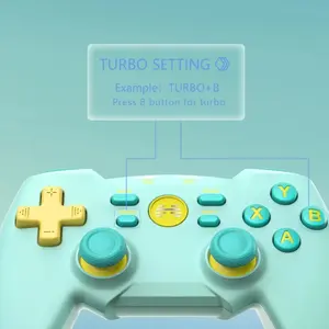 Manette de jeu sans fil BEITONG BAT4 pour PC Steam Android/IOS/TV, joystick de jeu à double <span class=keywords><strong>vibration</strong></span> FPS WukongController - Product Image 4