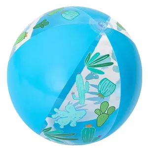 Palloni da spiaggia personalizzati all'ingrosso palloni da spiaggia sfusi in Pvc con stampa Logo Beachball gonfiabile Beachball