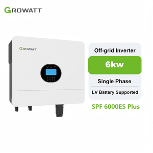 <span class=keywords><strong>Inversor</strong></span> Solar Monofásico <span class=keywords><strong>Growatt</strong></span> de 6 kW, 48 V, Onda Sinusoidal Pura, Doble MPPT - Product Image 1
