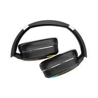 Headphone Gaming Nirkabel LED RGB Chipset JL dengan Mikrofon untuk Ponsel & Penggunaan saat Bepergian