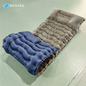 Colchón Inflable Plegable de Terciopelo Cristalino Cálido Weilian, Colchoneta Individual de TPU para Acampar, Colchón de Aire para Invierno, para Exteriores - Product Image 4