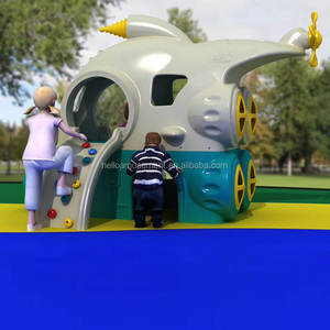 <span class=keywords><strong>Idrovolante</strong></span> In Età Prescolare Coperta Arrampicata All'aperto Scorrevole composito Giochi Centro Gioco Scivolo Per Bambini con Altalena - Product Image 2