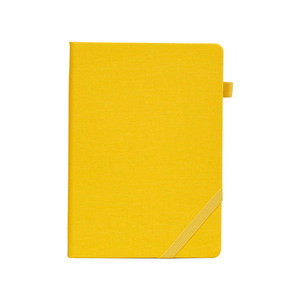 Agenda A5 en cuir PU rigide, avec clip pour stylo intégré et papier ligné épais - Product Image 4
