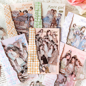 30 piezas Life Tidbits Series <span class=keywords><strong>Academy</strong></span> ins pareja moderna personaje tema PET pegatinas fresco lindo moda falda chica diario pegatinas - Product Image 1