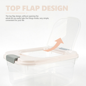 Gloway khô thực phẩm lưu trữ <span class=keywords><strong>container</strong></span> gạo trong suốt hộp lưu trữ thực phẩm hộp lưu trữ cho nhà bếp Gạo Hạt <span class=keywords><strong>container</strong></span> - Product Image 4