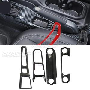 Bande décorative pour frein à main de voiture pour Jeep JL Wrangler 2018-2022, kit carrosserie, accessoires de voiture - Product Image 3