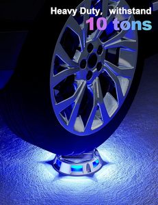ไฟใต้ดินพลังงานแสงอาทิตย์ 2-in-1 10 โหมด RGB 6 LED กันน้ำ ตัวเรือนอะลูมิเนียมหล่อขึ้นรูป ไฟปักพื้นถนนพลังงานแสงอาทิตย์ สำหรับทางเดินรถ - Product Image 4