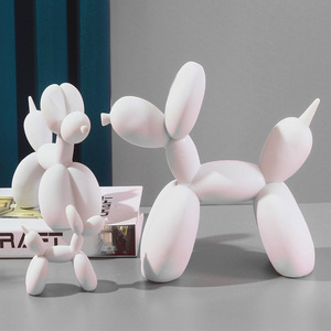 Creativo colorato inghilterra Bulldog figurine Modern Graffiti Art decorazioni per la casa resina bulldog francese scultura ornamento - Product Image 6