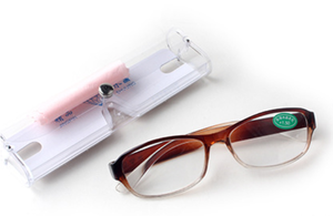 Lunettes de lecture flexibles correctrices <span class=keywords><strong>pour</strong></span> femmes, monture fine 868, verres gris, <span class=keywords><strong>presbytie</strong></span> +150, fournisseur en gros - Product Image 3