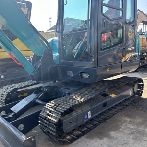 Low Hour Sunward SWE70 Used Excavator 7T 0.26cbm <b>Bucket</b> Original <b>Paint</b> Cheap Digger - Product Image 3