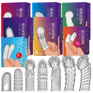 Vibrateur à doigt, masturbateur féminin, silicone, accessoires érotiques exotiques pour adultes, stimulation du clitoris, jouets sexuels pour femmes lesbiennes - Product Image 1