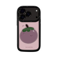 Coque de téléphone en silicone motif mangoustan, antichoc intégrale, résistante aux rayures, motif dessin animé, pour iPhone 17/16/15/14/13