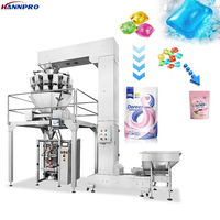 HANNPRO 1kg machine à emballer Doypack pour sac à fermeture éclair debout machine à emballer les capsules linge machine à emballer les dosettes