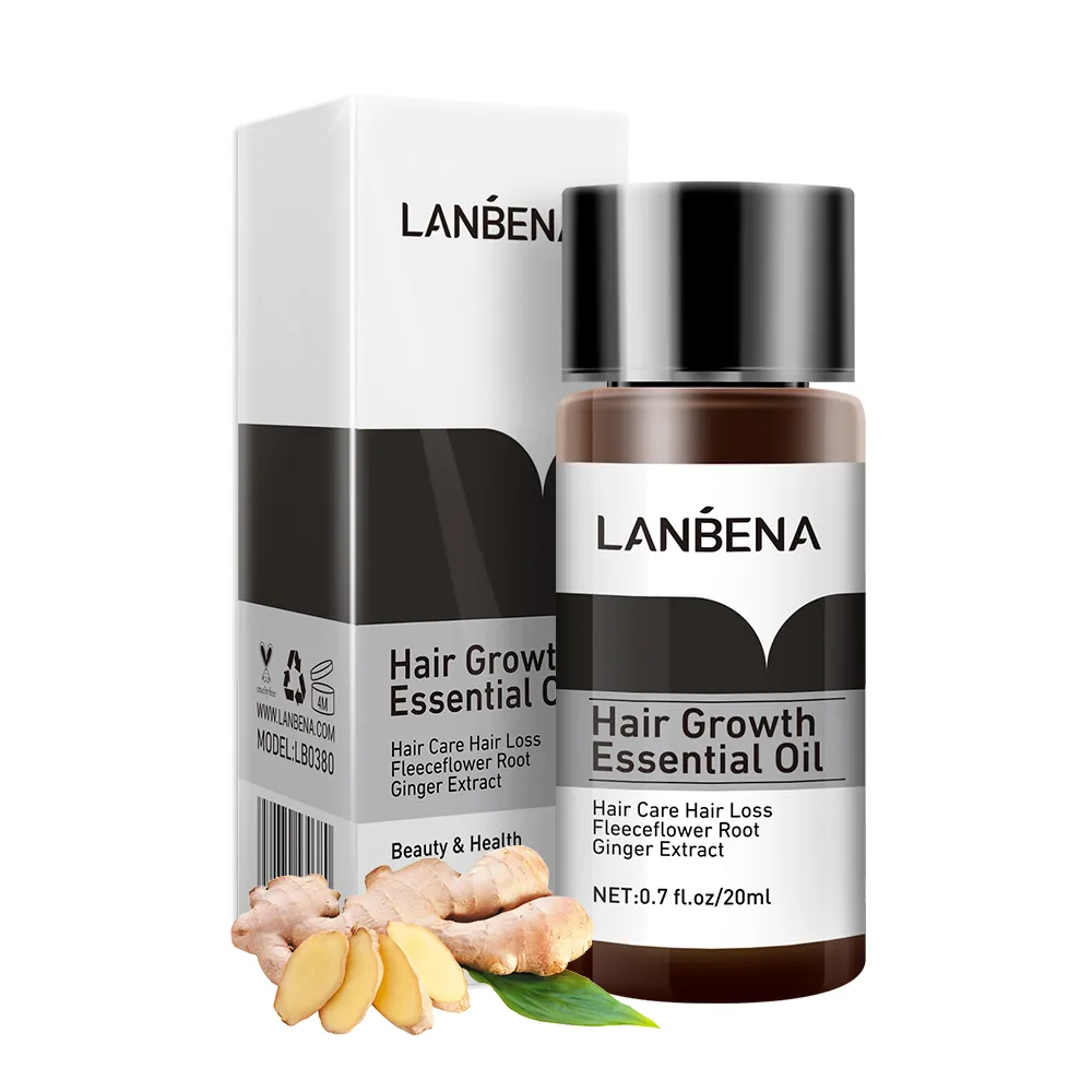 Высококачественное масло для роста волос LANBENA для женщин, лечение длинных волос