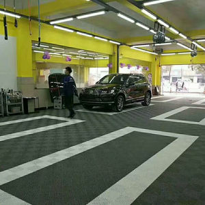 Carrelage de plancher d'atelier de voiture à emboîtement PP, grille en plastique de lavage de voiture de Drainage de plancher de <span class=keywords><strong>Garage</strong></span> <span class=keywords><strong>JD</strong></span> - Product Image 5