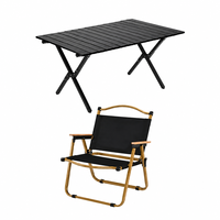 Table pliante d'extérieur en alliage d'aluminium de grande taille pour camping, pique-nique, loisirs, plage et pêche