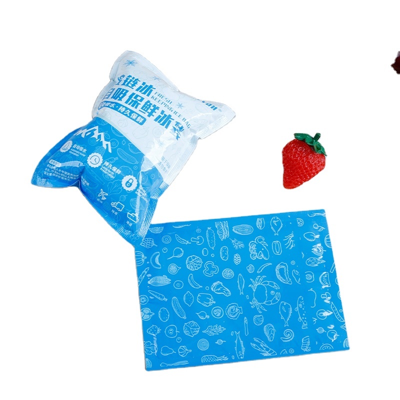 Cold Ice Bags for Meat Delivery