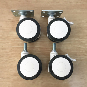 Casters 45kg Load Capacity for Hand Carts Swivel <b>Wheels</b> Office Chairs <b>Furniture</b> - Product Image 5