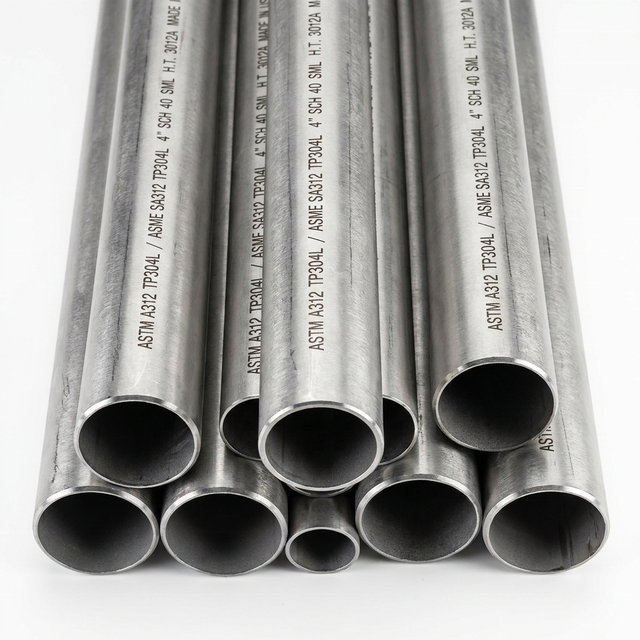Factory Price ASTM A312 TP304L 304L Stainless Steel Pipe 1.4306 03X18H11 Welded Round Tube for Low Carbon Pressure Vessels