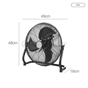 <span class=keywords><strong>Pas</strong></span> <span class=keywords><strong>cher</strong></span> 18 "Métallurgie <span class=keywords><strong>Ventilateur</strong></span> <span class=keywords><strong>Sur</strong></span> <span class=keywords><strong>Pied</strong></span> Avec Lame De Fer - Product Image 3