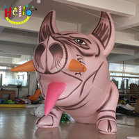 Modèle Animal Géant Extérieur Cochon Décoration rose Sanglier Gonflable
